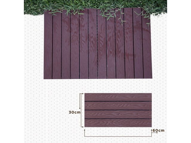 Outdoor WPC Tiles Flooring Outdoor WPC Tiles Flooring